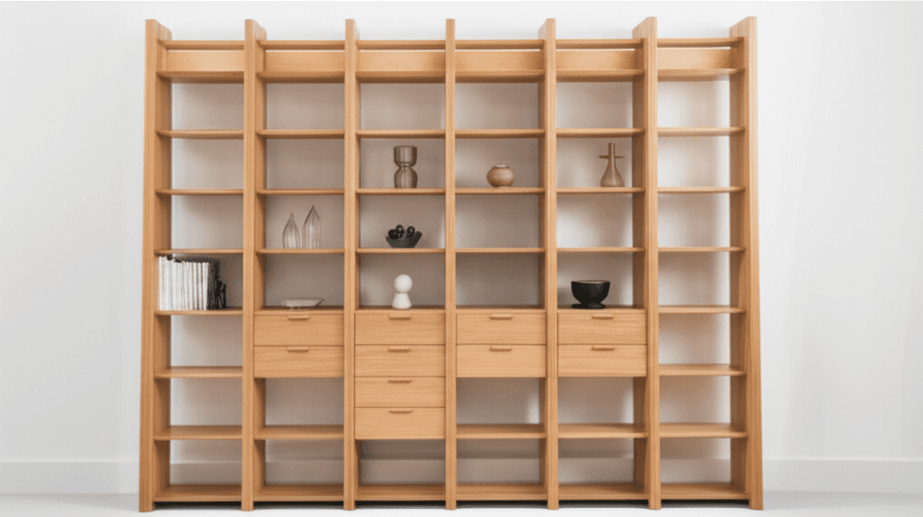 Modüler Meşe Raf Sistemi